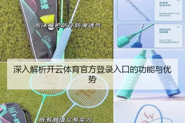 深入解析开云体育官方登录入口的功能与优势